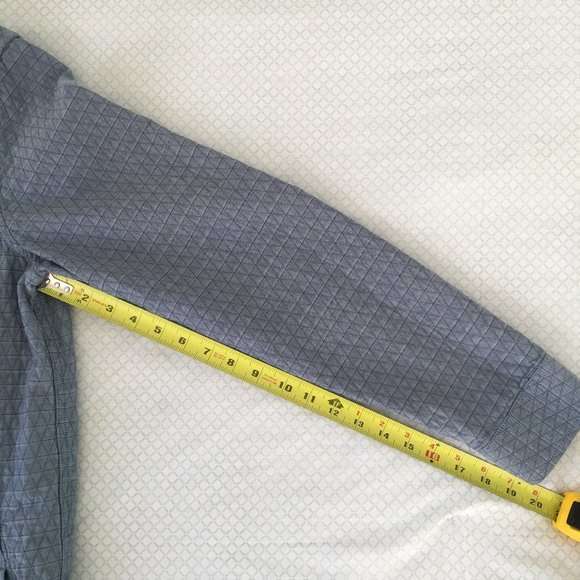 OAKLEY QUILTED BUTTON UP JACKET MENS WITH HOOD BLUE SIZE L - Picture 7 of 9